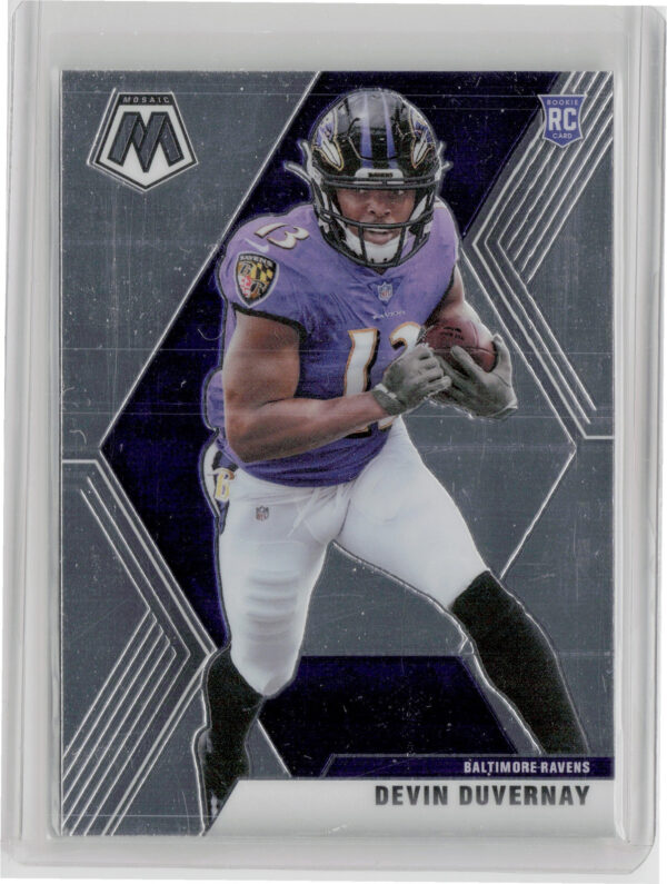 2020 Panini Mosaic Devin Duvernay RC #232 Ravens