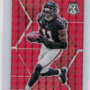 2020 Panini Mosaic Julio Jones Prizm Red #15 Falcons