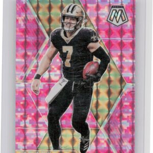 2020 Panini Mosaic Taysom Hill Prizm Camo Pink #146 Saints
