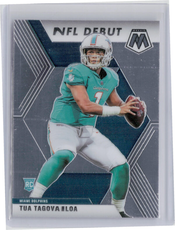 2020 Panini Mosaic Tua Tagovailoa #262 Dolphins