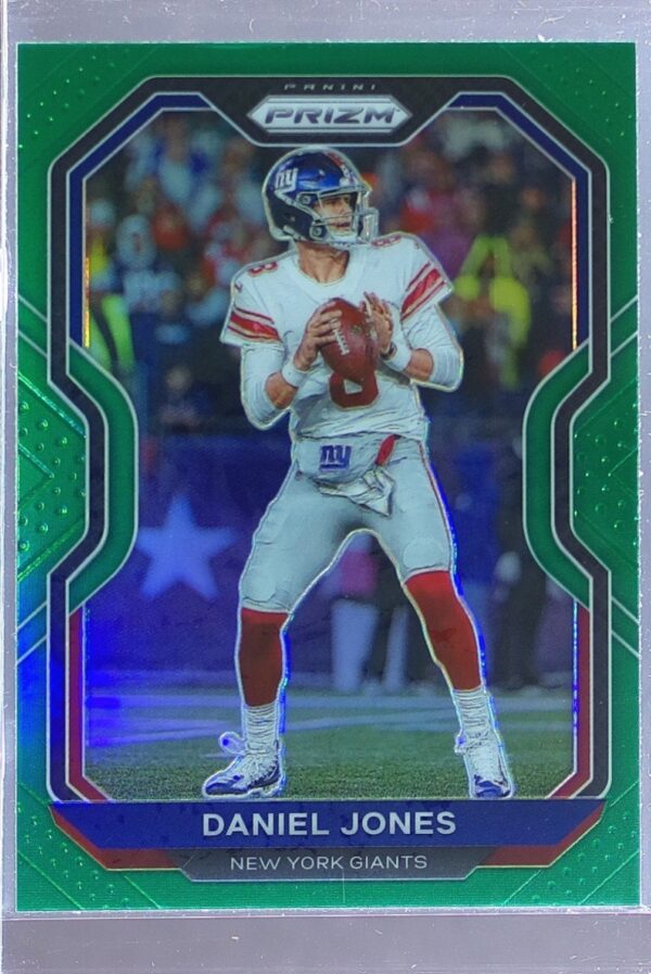 2020 Prizm Daniel Jones Prizm Green #158 Giants