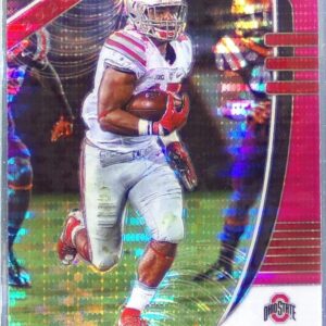 2020 Prizm Draft Picks Ezekiel Elliott Prizms Pink Pulsar #44 Buckeyes