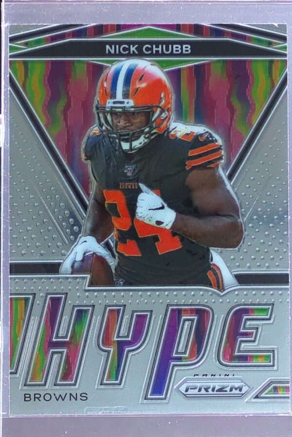 2020 Prizm Nick Chubb #2 Browns Hype