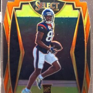 2020 Select Isaiah Coulter RC Orange Prizm Die Cut #198 Texans