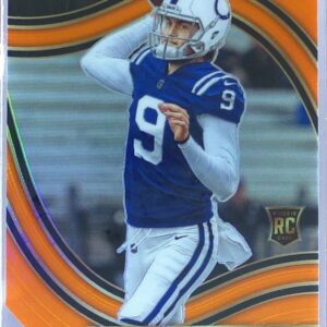 2020 Select Jacob Eason Orange Prizm Die Cut RC #348 Colts