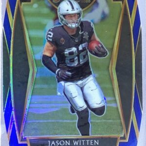 2020 Select Jason Witten Blue Prizm Die Cut #138 Raiders
