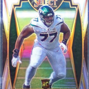 2020 Select Mekhi Becton Silver Prizm RC #190 Jets