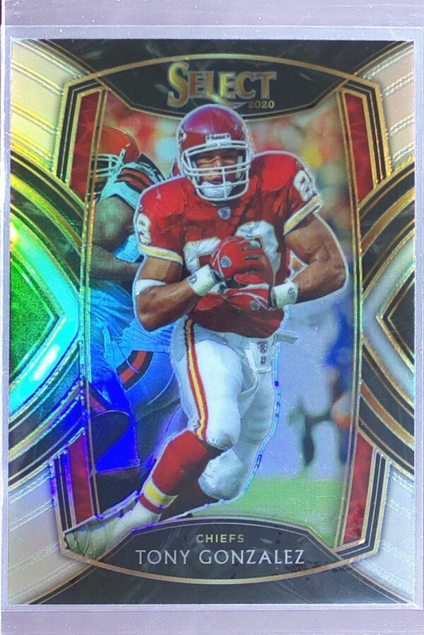 2020 Select Tony Gonzalez Silver Prizm #234 Chiefs
