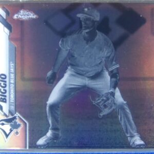2020 Topps Chrome Cavan Biggio Negative Refractor #22 Jays