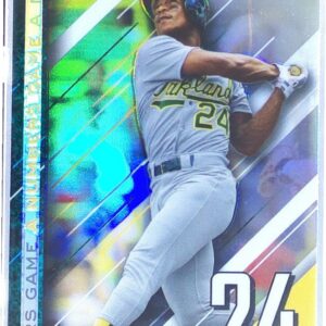 2020 Topps Chrome Update Rickey Henderson #NGC-5 Athletics A Numbers Game