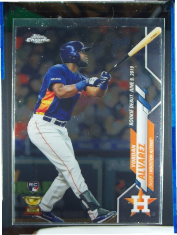2020 Topps Chrome Update Yordan Alvarez RC #U-53 Astros