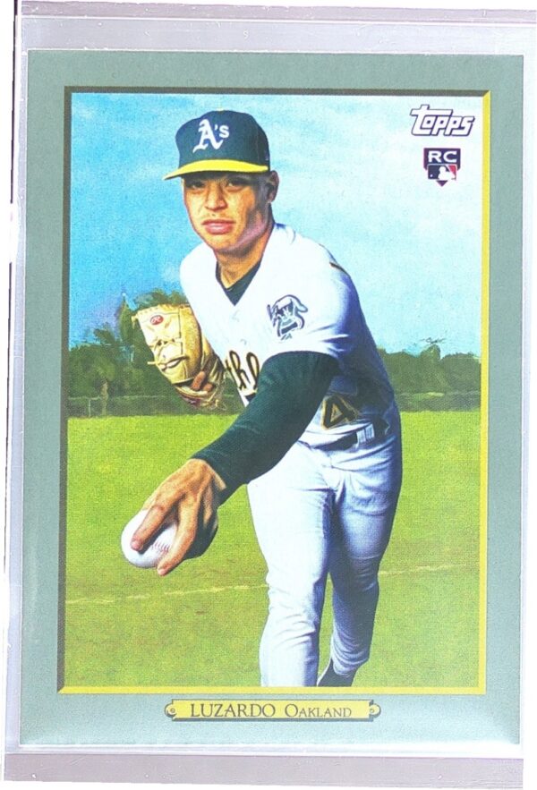 2020 Topps Jesus Luzardo RC #TR-49 Athletics Turkey Red 2020 (Series 1)