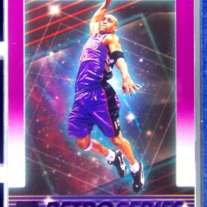 2021-22 Donruss Vince Carter #16 Raptors Retro Series Press Proof Purple