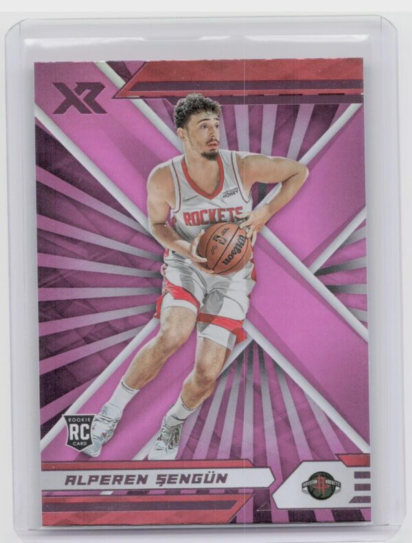 2021-22 Panini Chronicles XR Alperen Sengun Pink #376 Rockets