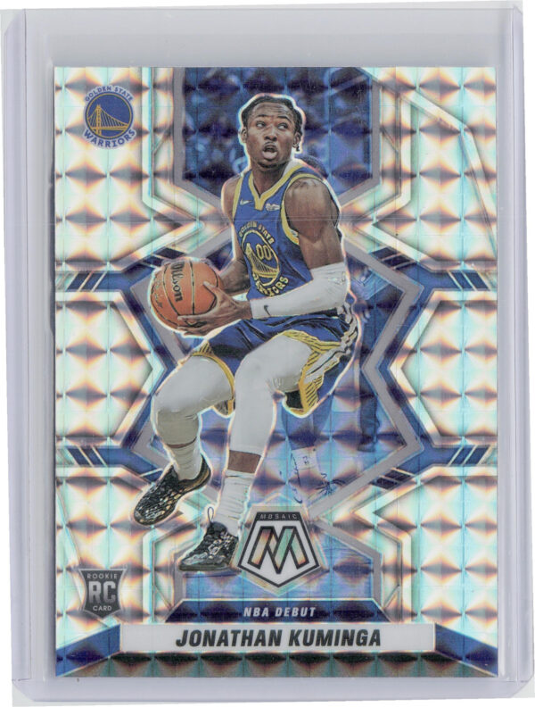 2021-22 Panini Mosaic Jonathan Kuminga Mosaic #268 Warriors