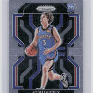 2021-22 Panini Prizm Josh Giddey RC #301 Thunder