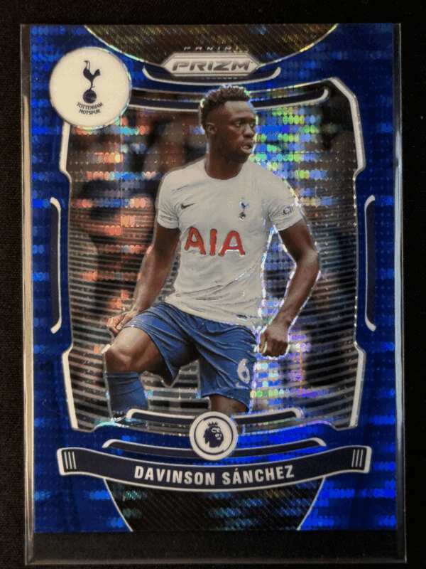 2021-22 Panini Prizm Premier League Davinson Sanchez Blue Breakaway /199 Tottenh