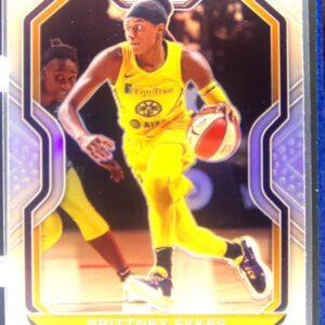 2021-22 Panini Prizm WNBA Brittney Sykes Prizms Silver #68 Sparks
