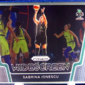 2021-22 Panini Prizm WNBA Sabrina Ionescu #7 Liberty Widescreen