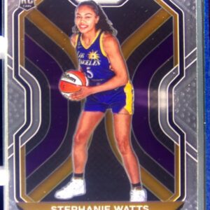 2021-22 Panini Prizm WNBA Stephanie Watts RC #98 Sparks