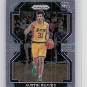 2021-22 Prizm Austin Reaves RC #165 Lakers
