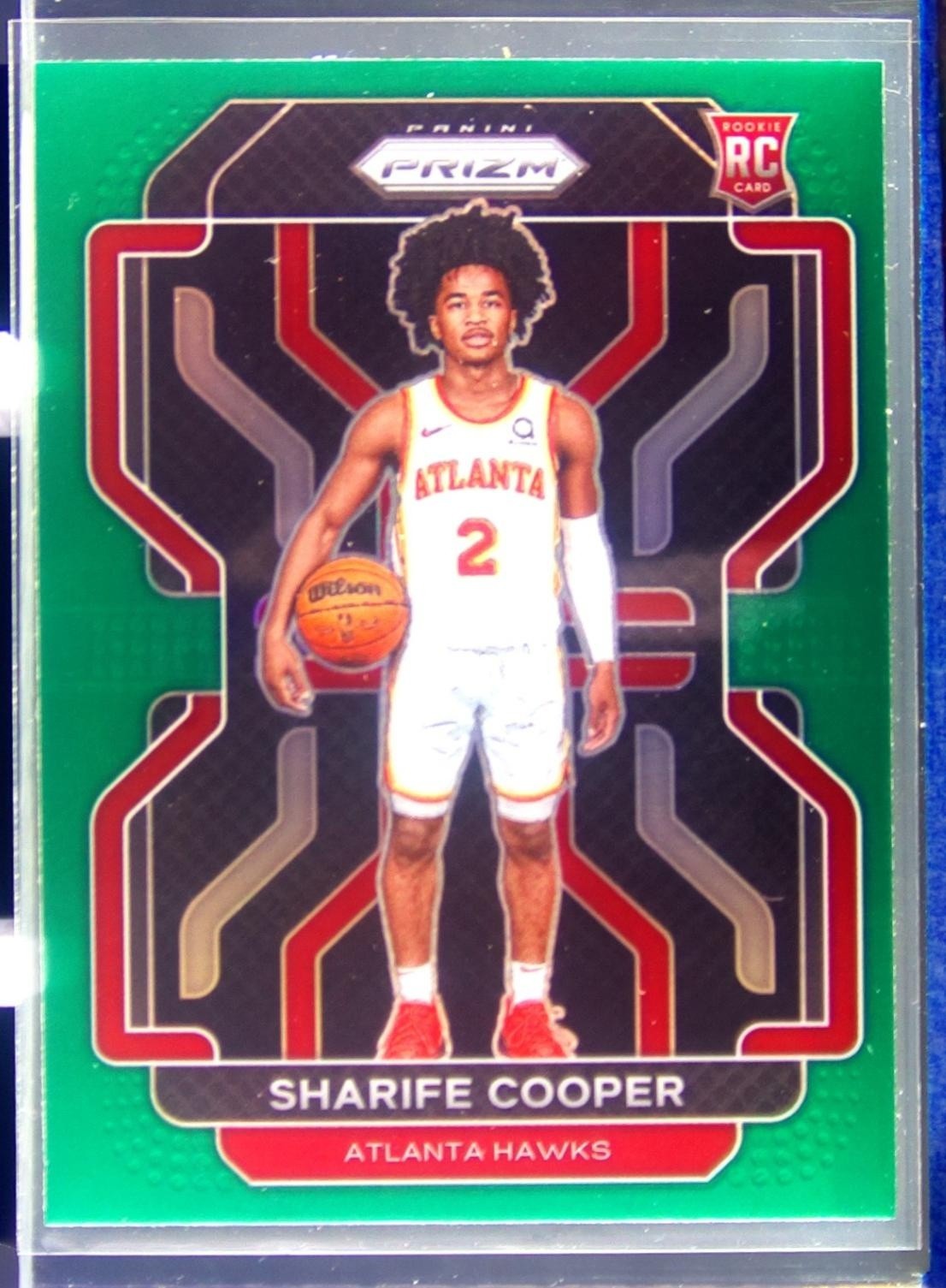 2021-22 Prizm Sharife Cooper Green RC #280 Hawks