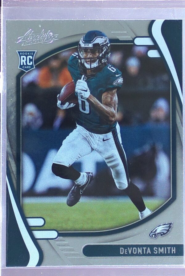 2021 Absolute DeVonta Smith Retail RC #107 Eagles