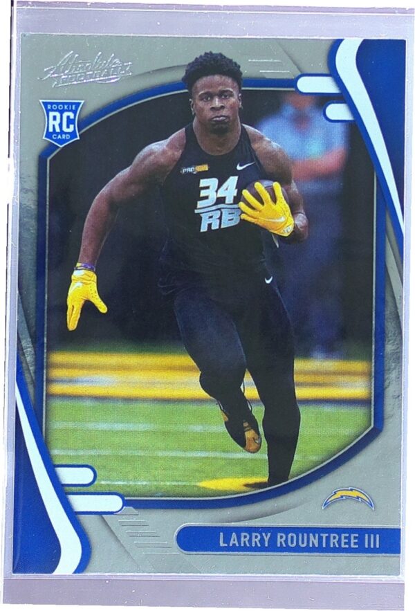 2021 Absolute Larry Rountree III Retail RC #168 Chargers