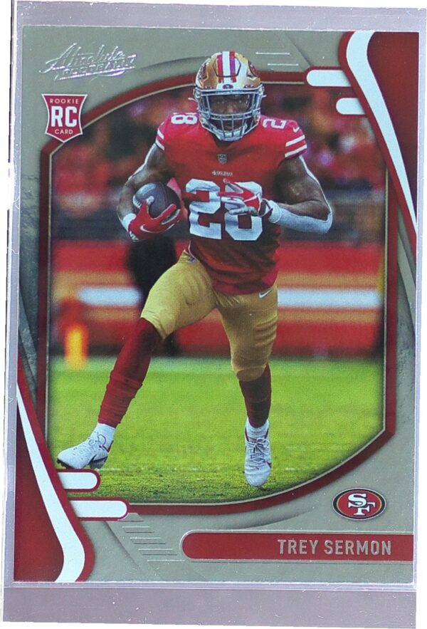 2021 Absolute Trey Sermon Retail RC #126 49ers