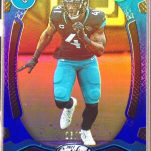 2021 Certified Josh Allen Mirror Blue /75 #34 Jaguars