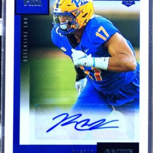 2021 Chronicles Draft Rashad Weaver Auto #SA-RWE Panthers Score Rookie Autograph