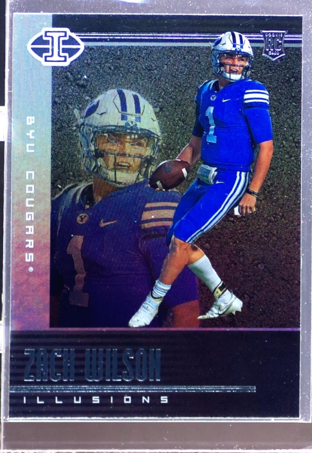 2021 Chronicles Draft Zach Wilson RC #104 Cougars