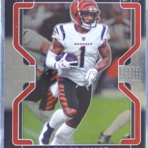 2021 Chronicles Ja'Marr Chase RC #PB-9 Bengals Prizm Black