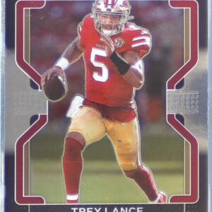 2021 Chronicles Trey Lance RC #PB-4 49ers Prizm Black