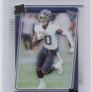 2021 Clearly Donruss Dez Fitzpatrick RC #83 Titans