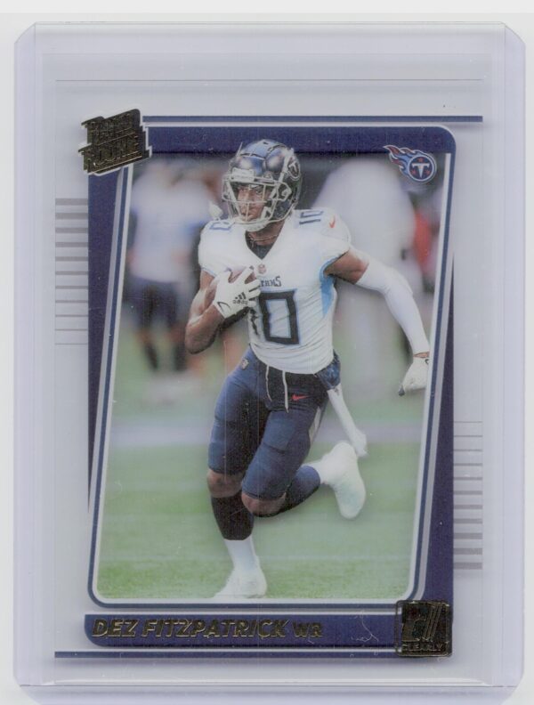 2021 Clearly Donruss Dez Fitzpatrick RC #83 Titans