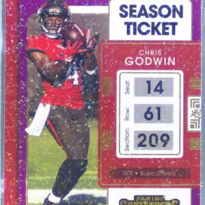 2021 Contenders Chris Godwin Stardust Ticket #94 Buccaneers