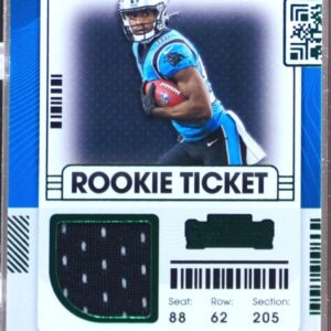 2021 Contenders Terrace Marshall Jr. RC  JSY #RTS-TMA Panthers Rookie Swatch