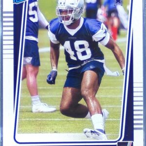 2021 Donruss Jabril Cox RC #317 Cowboys