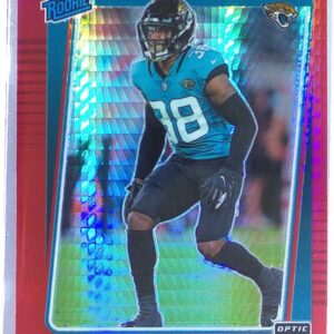 2021 Donruss Optic Andre Cisco Red Hyper RC #278 Jaguars