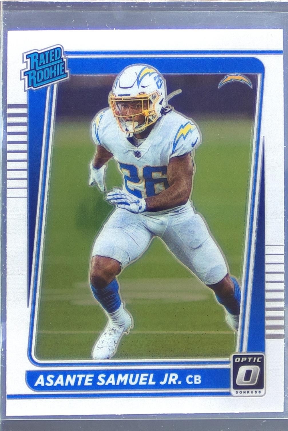 2021 Donruss Optic Asante Samuel Jr. RC #272 Chargers