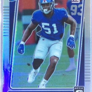 2021 Donruss Optic Azeez Ojulari Holo RC #273 Giants