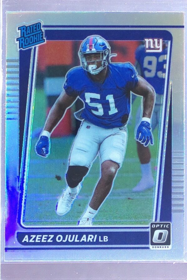 2021 Donruss Optic Azeez Ojulari Holo RC #273 Giants