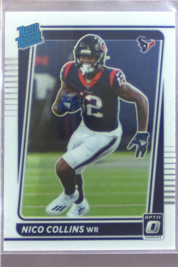 2021 Donruss Optic Nico Collins RC #230 Texans