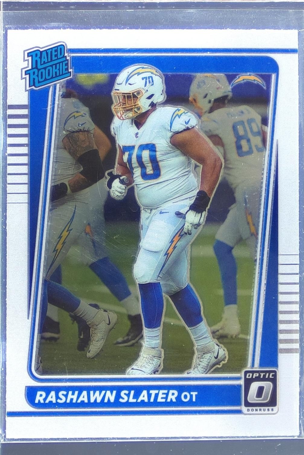 2021 Donruss Optic Rashawn Slater RC #263 Chargers