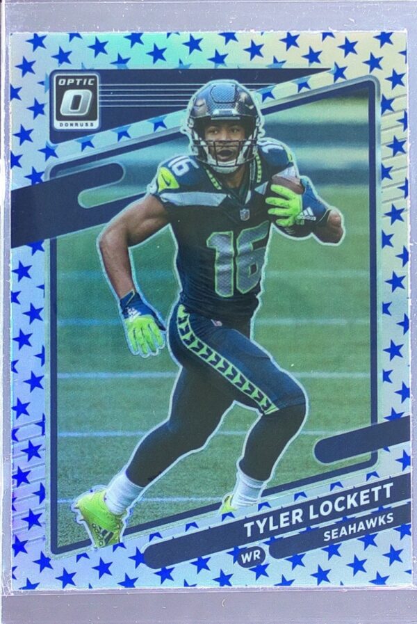 2021 Donruss Optic Tyler Lockett Stars #195 Seahawks