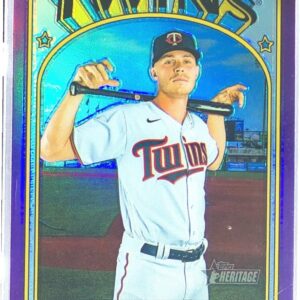 2021 Heritage Max Kepler Chrome Purple Refractor #119 Twins