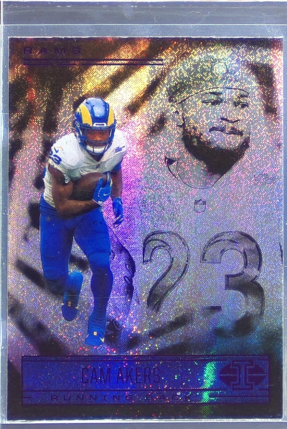 2021 Illusions Cam Akers Trophy Collection Dots #17 Rams