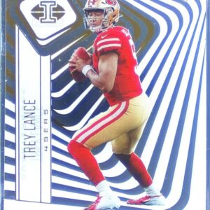2021 Illusions Trey Lance RC #ILL-12 49ers Illusionists Sapphire