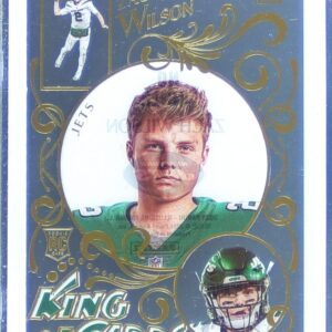 2021 Illusions Zach Wilson RC #KC-12 Jets King of Cards
